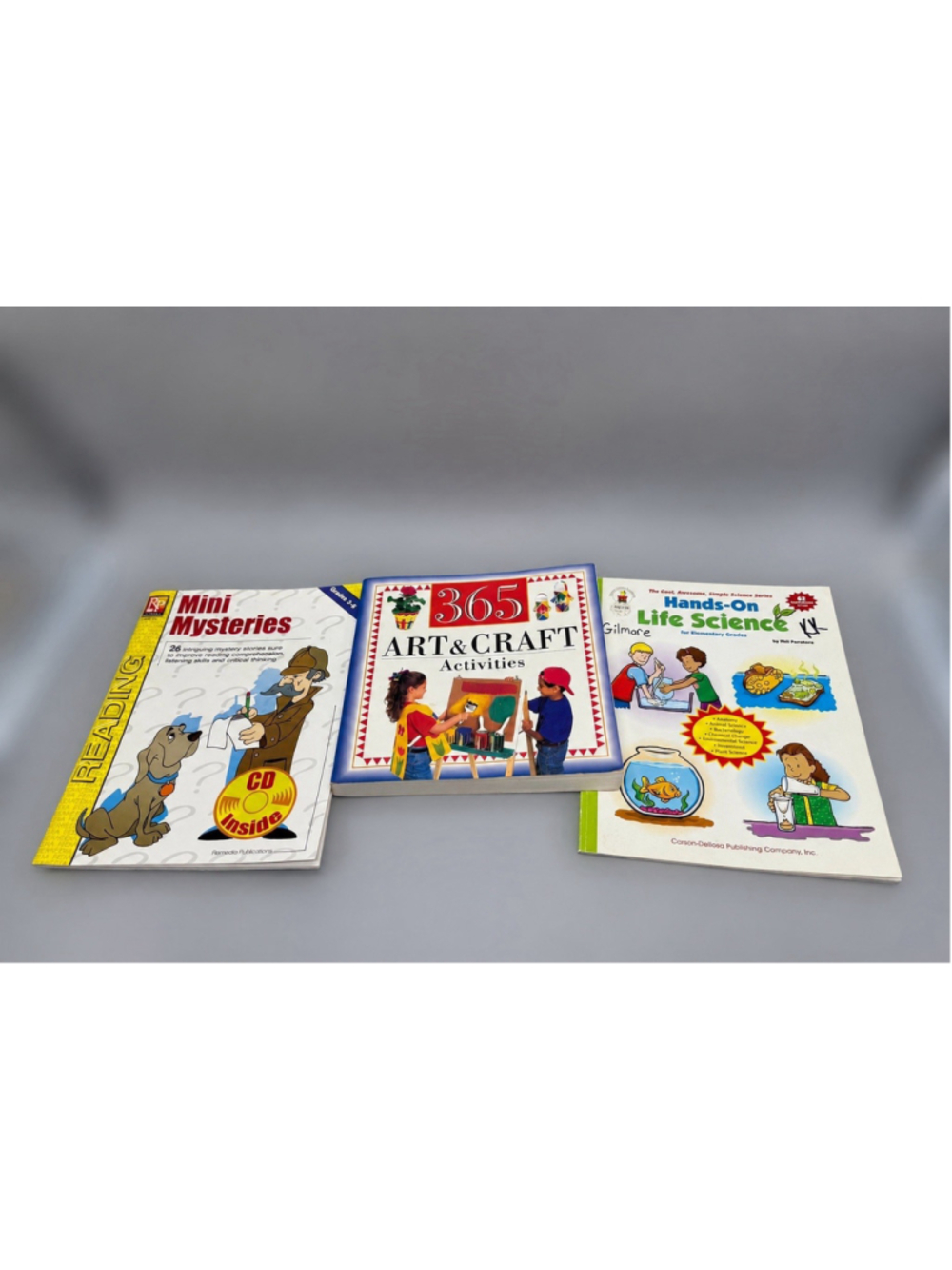Homeschool Science Art Activity Book Lot Mini Mysteries 365 Crafts Elementary